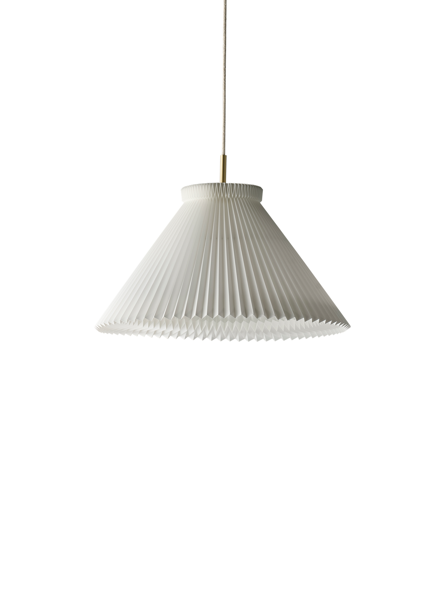 Leklint1 Pendant 30Cm White Brass Packshot1