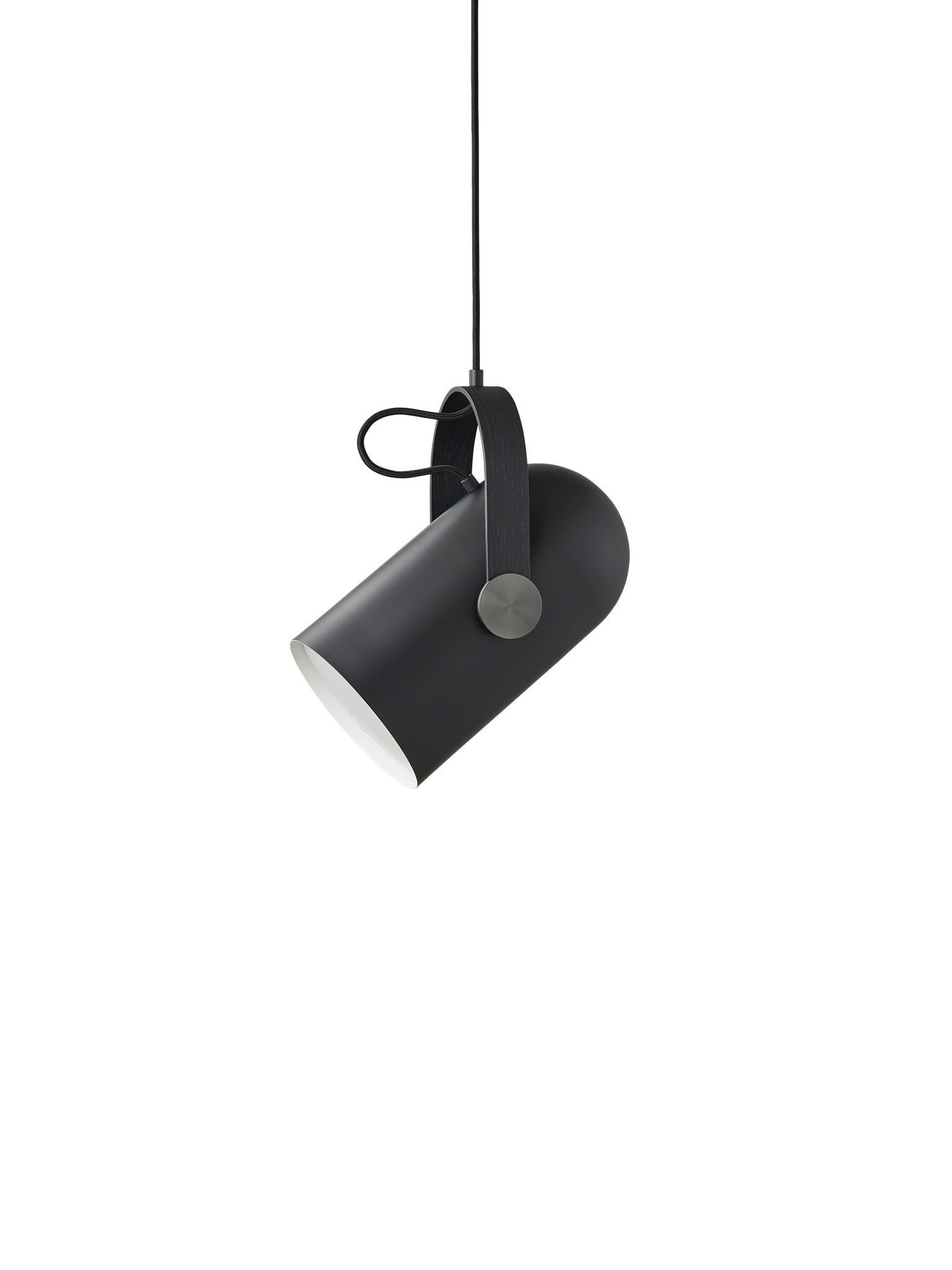 Leklint162 Carronade II Pendant Medium Black Blackoak Packshot