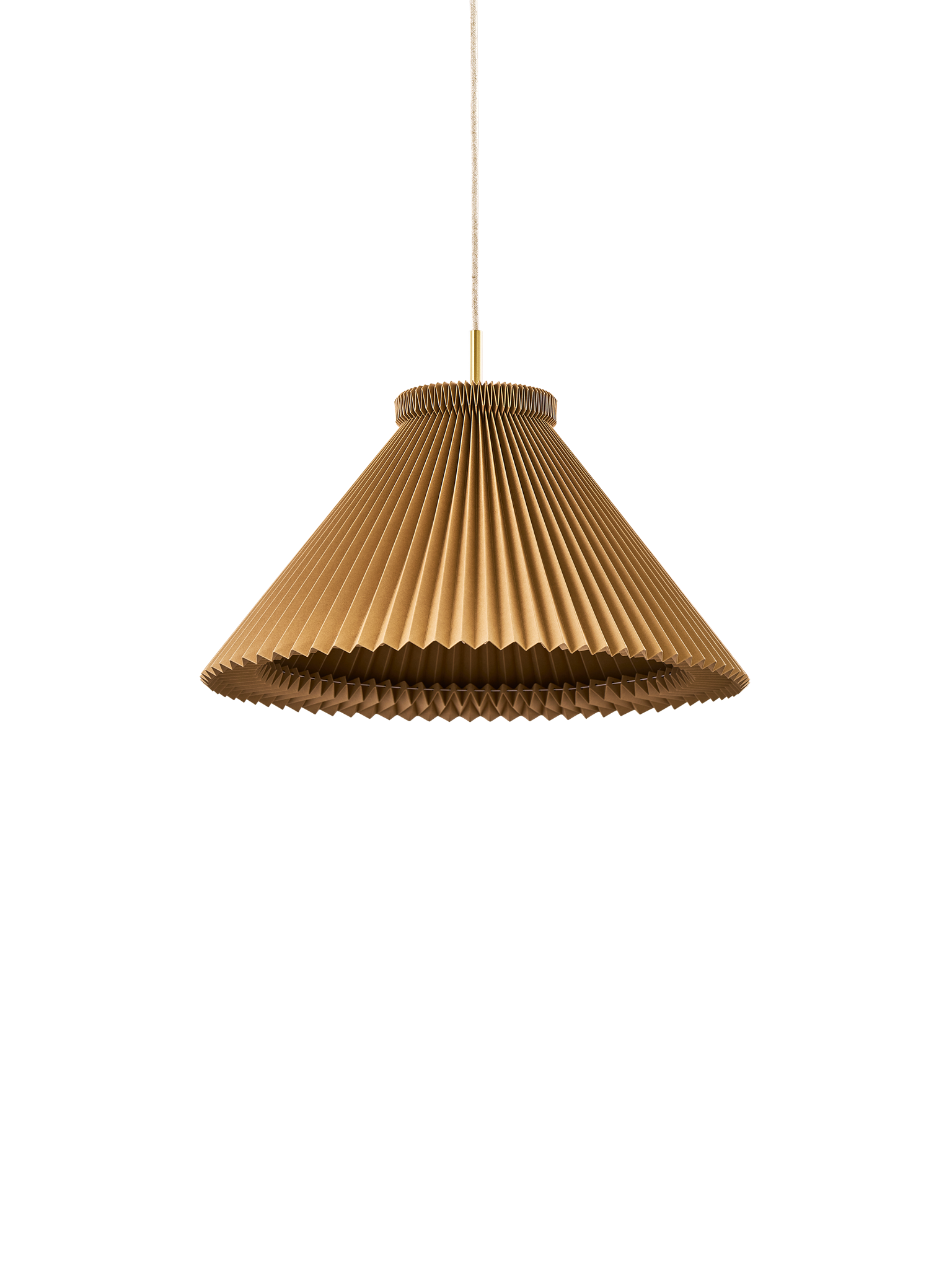 Leklint1 Pendant 30Cm Dijon Paper Brass Hangup Packshot2