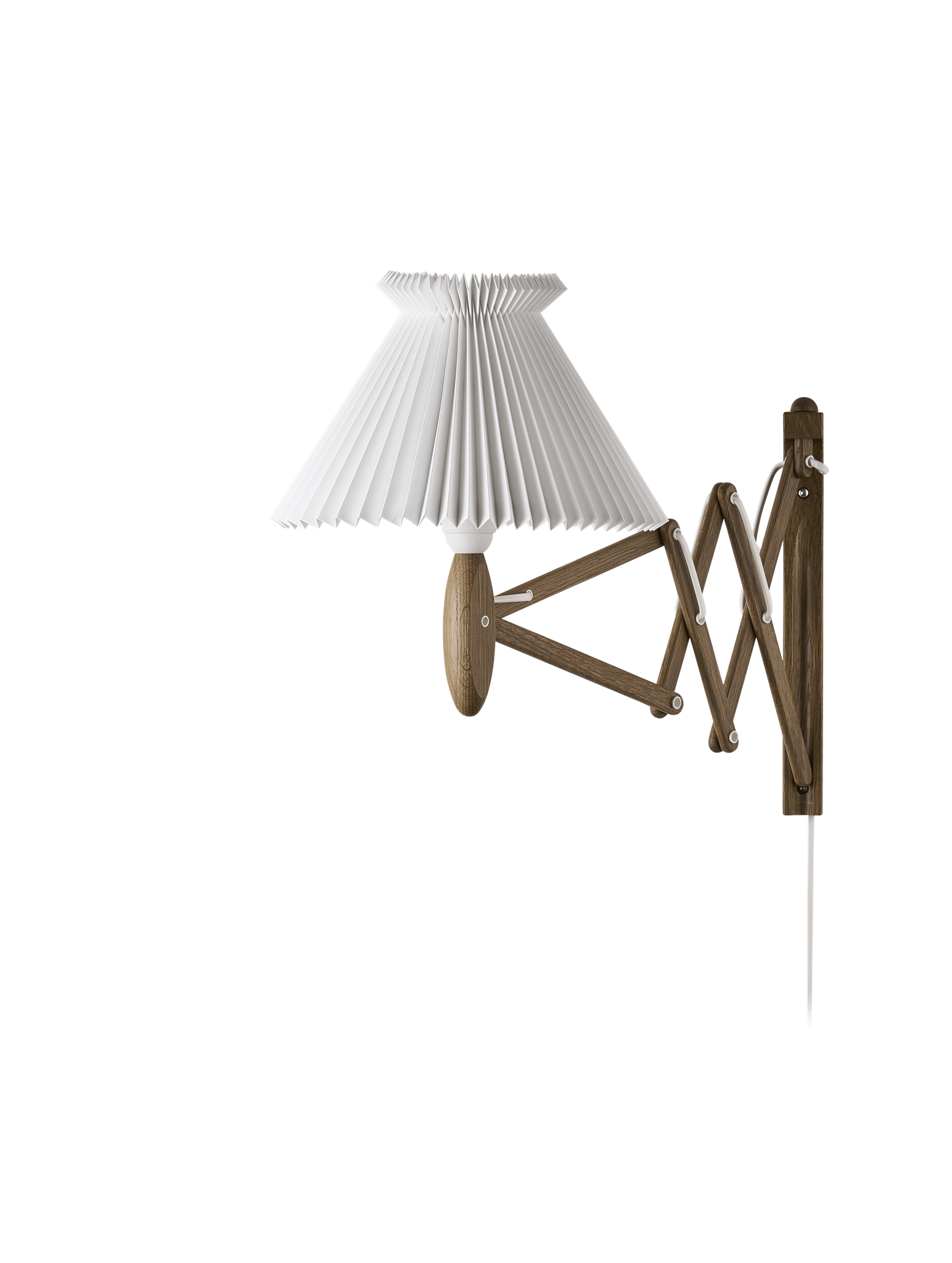 Leklint224 Sax Wall Lamp Smokedoak Lampshade6 17Cm Paper Packshot