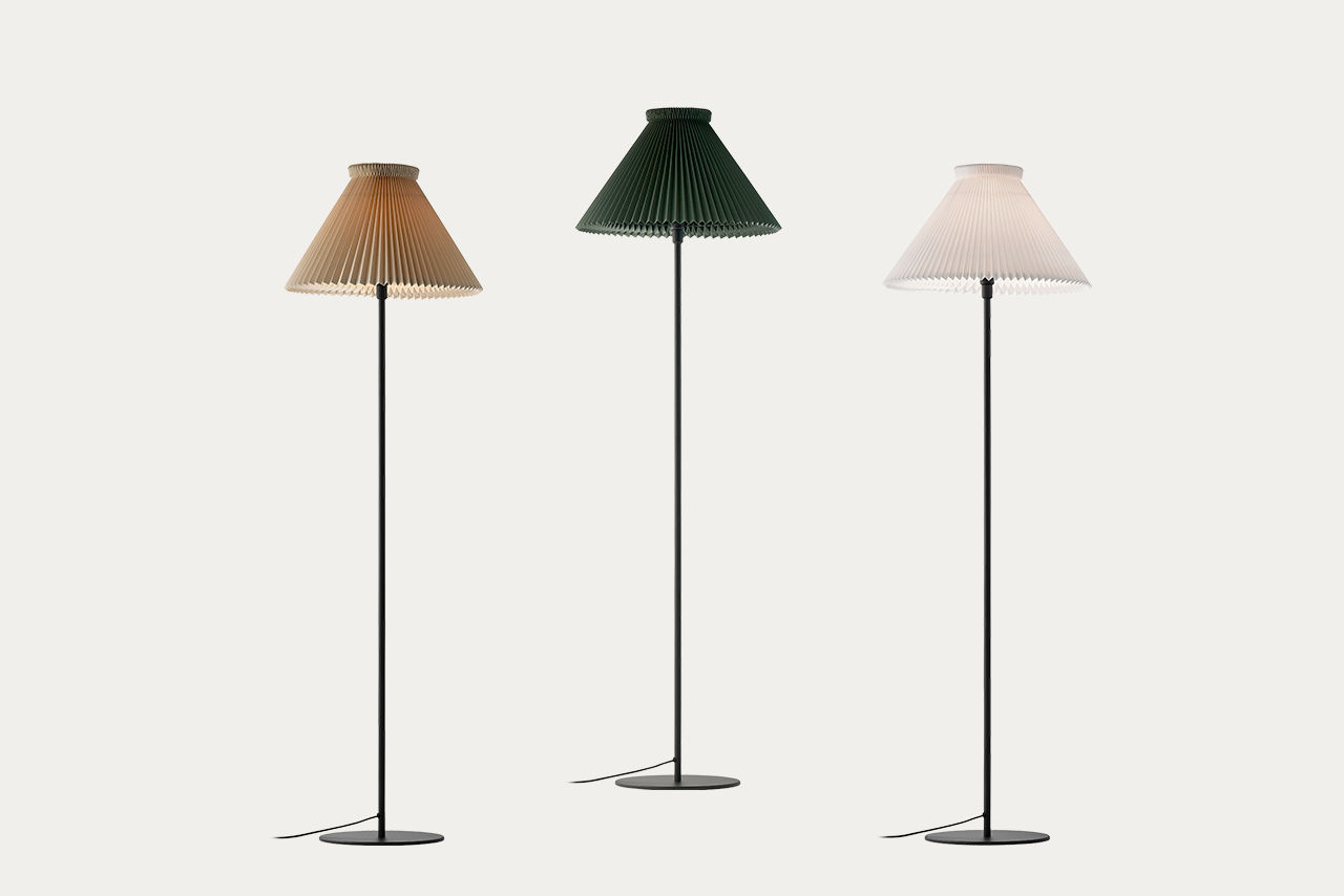 Leklint334h Floorlamp Lampshade1 30Cm Paper Color Lifestyle